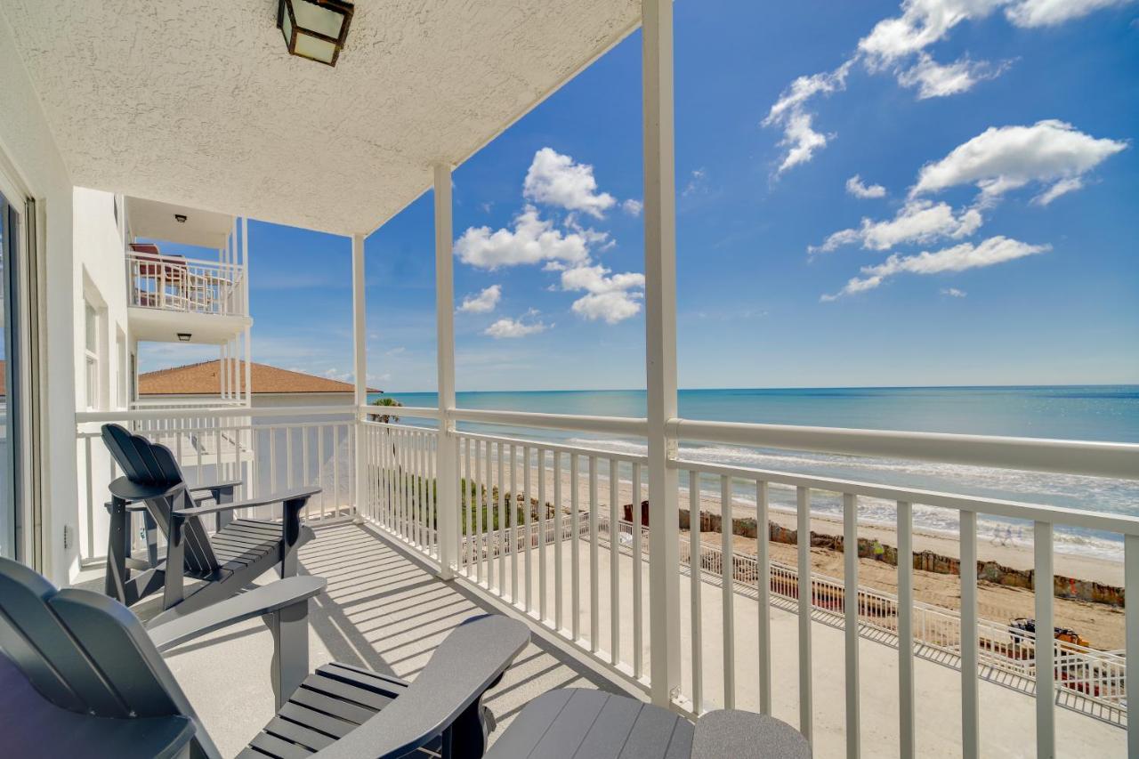 Oceanfront Satellite Beach Condo With Balcony, Views Exterior photo